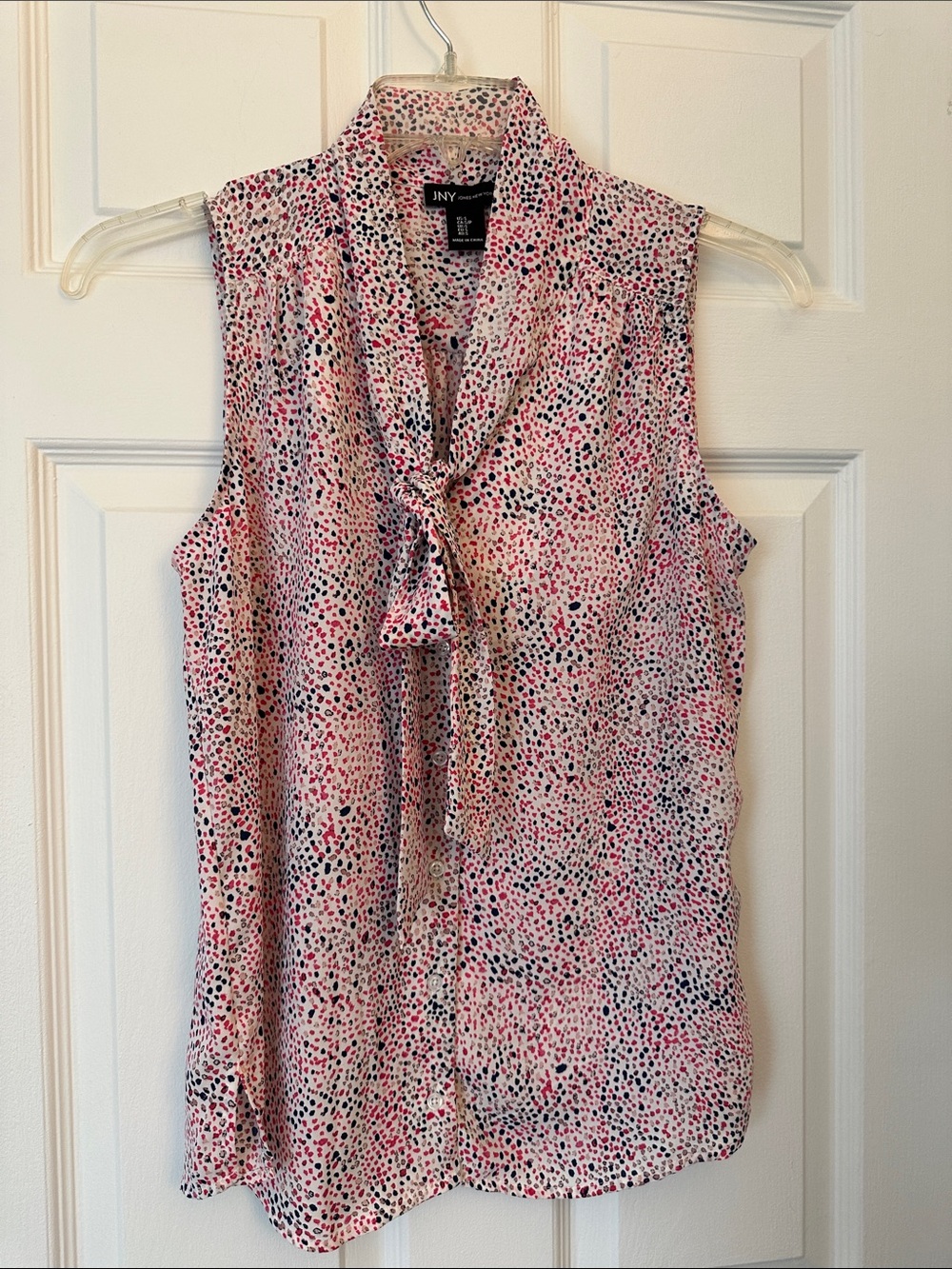 Sleeveless Blousy Top Jones NY